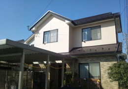 H様邸(白山市新田町)<br>外壁サイディング、屋根塗装工事